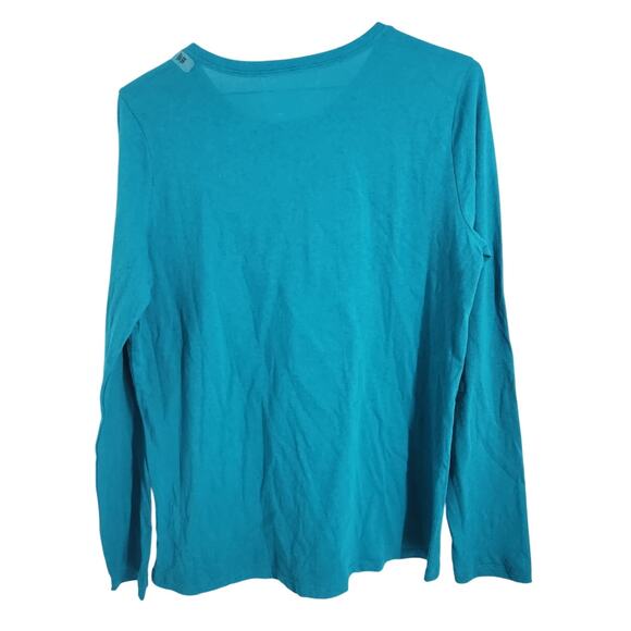 Children's Place Blue Long Sleeve Turtle Graphic Tee Girls Size XXL - Picture 2 of 4